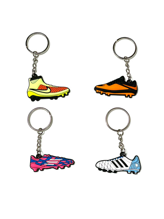 Classic Football Boot Keychain BUNDLE